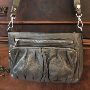 MZ Wallace *Leather* Small Crossbody Abbey